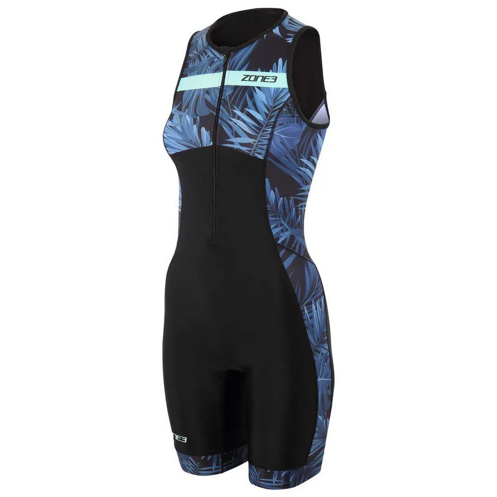 Zone3 Activate+ Tropical Palm ärmelloser Triathlonanzug