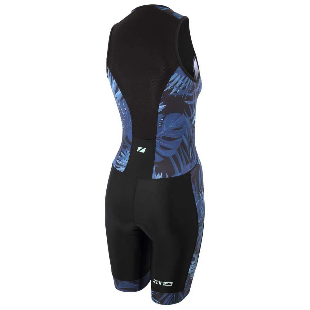 Zone3 Activate+ Tropical Palm ärmelloser Triathlonanzug
